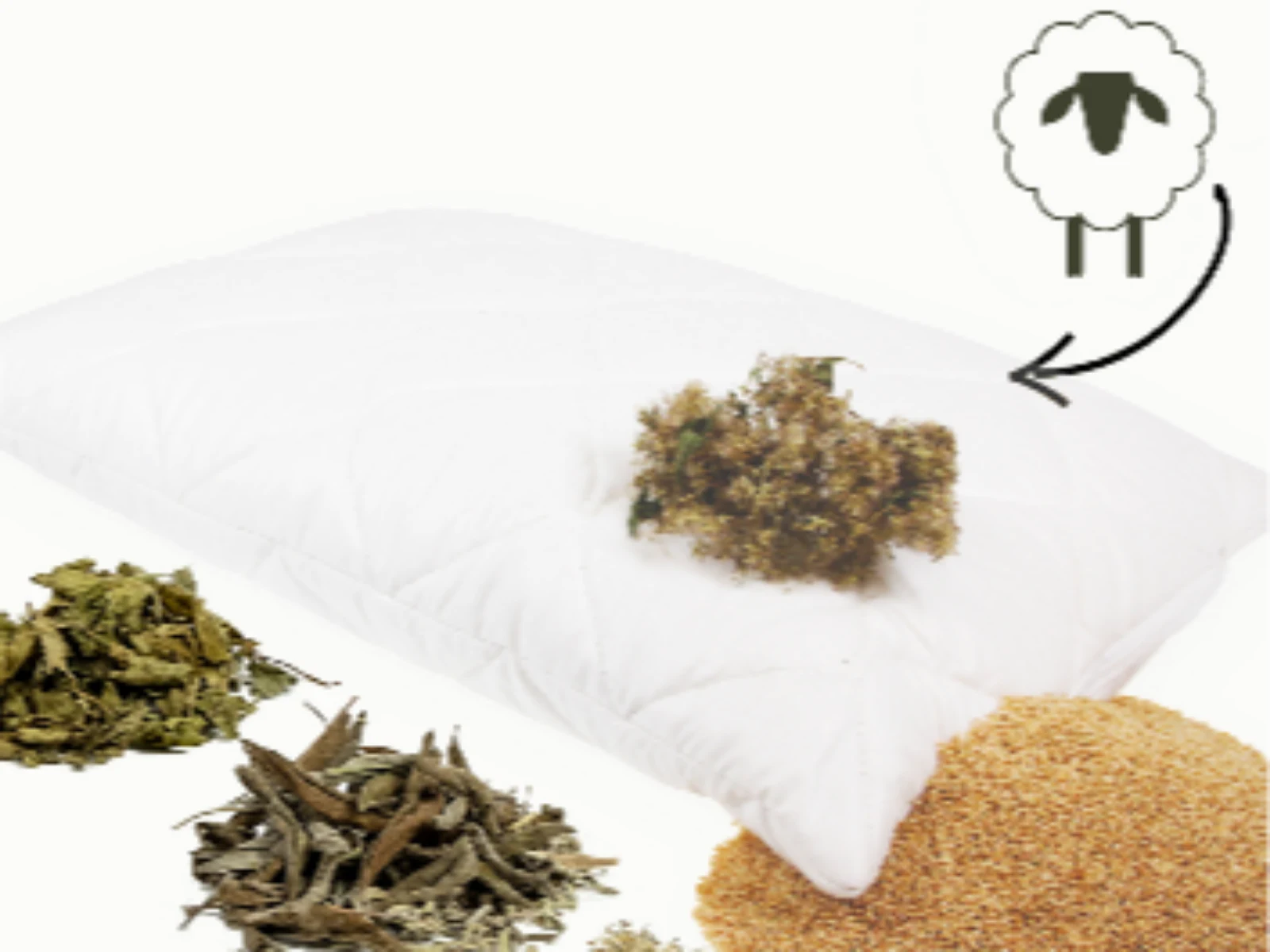 Hirse-Immunbooster Kissen